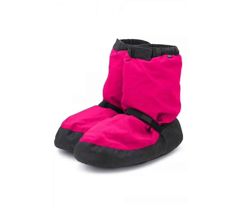 Bloch booties jednobarevné pro děti - Růžová fluorescent Bloch