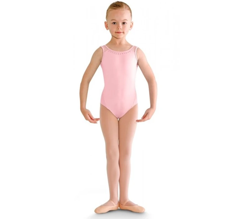 Bloch Karoly, dětský baletní dres - Růžová - light pink