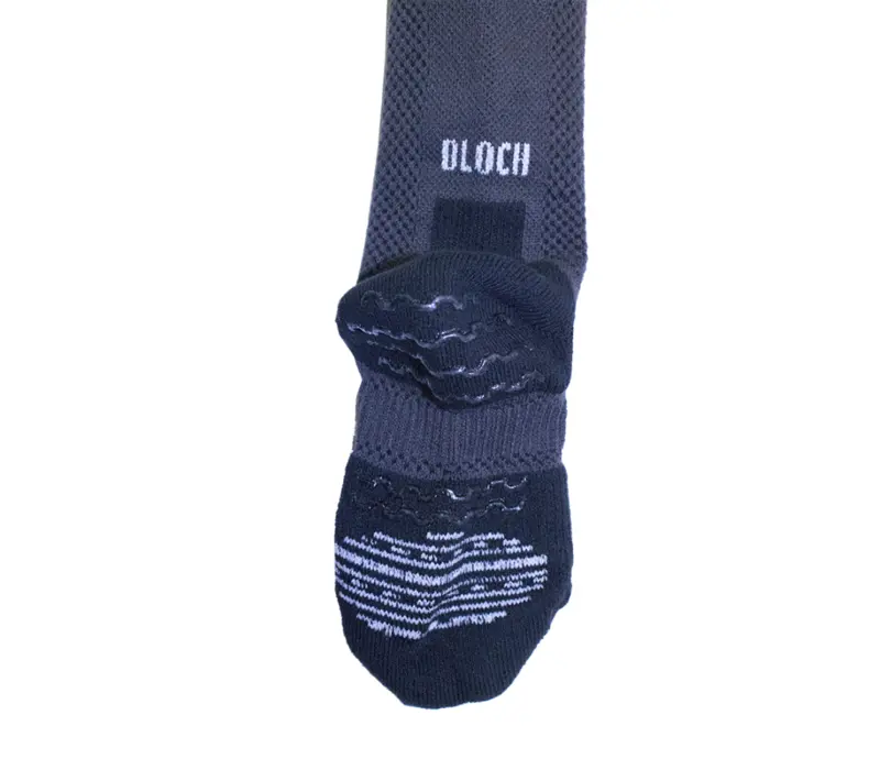Bloch Blochsox, dětské ponožky na tanec - Černá charcoal Bloch