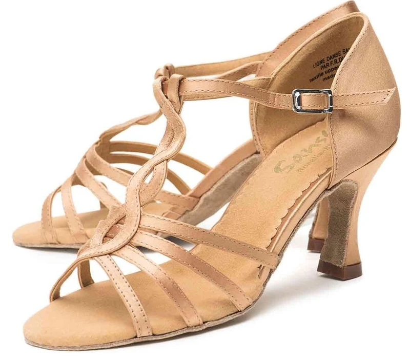 Sansha Rosalia, boty pro společenský tanec - Zlatá Sansha