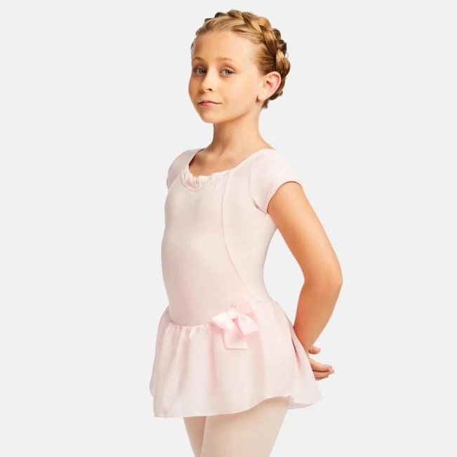 Capezio Cap Sleeve dress, dres se sukénkou Capezio Cap Sleeve dress, dres se sukénkou
