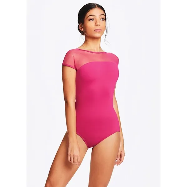 Capezio Strappy back Cap Sleeve Leotard, baletní dres