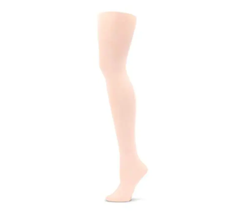 Capezio ultra soft transition tights 1816C, konvertibilní punčocháče pro děti - Růžová balet Capezio