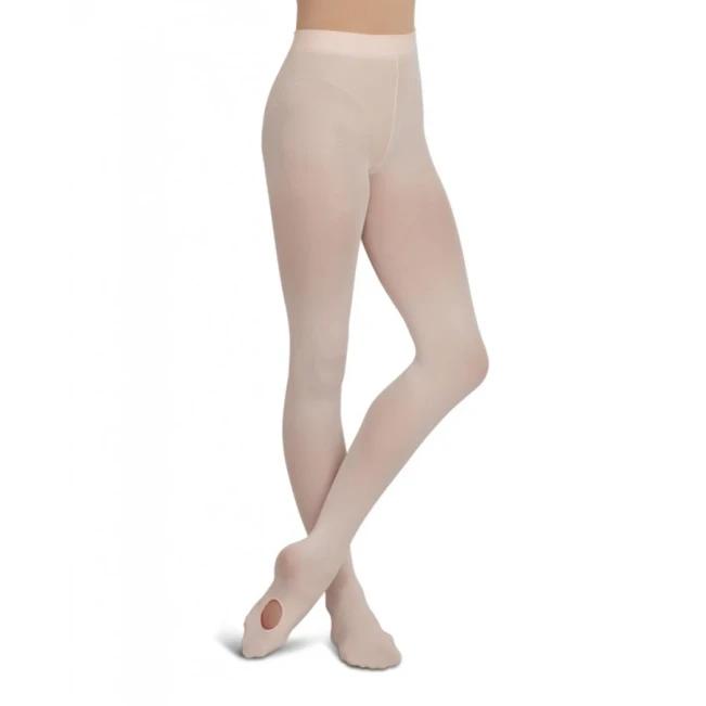 Capezio ultra soft transition tights, konvertibilní punčocháče pro děti Capezio ultra soft transition tights, konvertibilní punčocháče pro děti