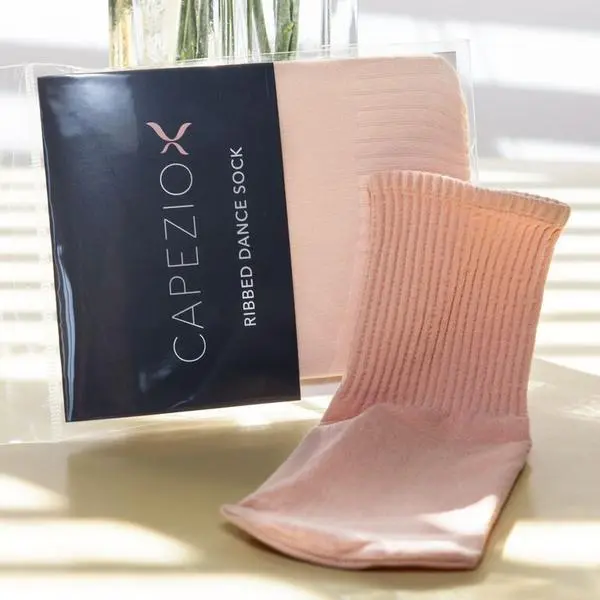 Capezio Ribbed sock, ponožky