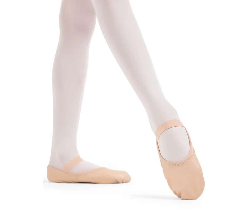 Capezio Daisy 205C, dětské baletní cvičky - Růžová balet Capezio