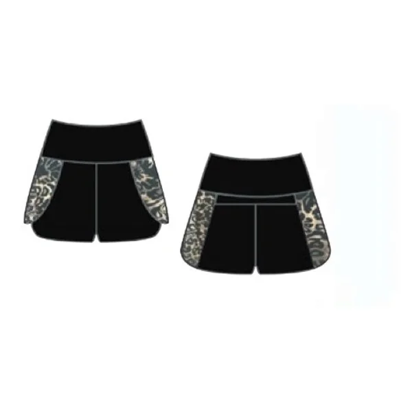 Capezio Damask Shorts, dívčí šortky