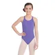 Capezio Double strep Camisole Leotard, dětský baletní dres - Fialová amethyst 