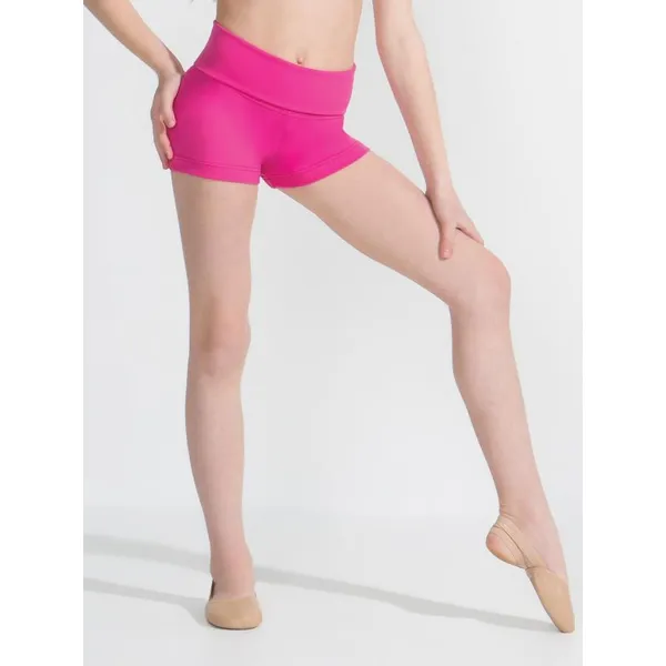 Capezio Foldover Boyshort, dětské krátké kalhoty