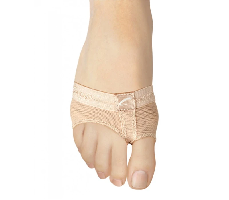 Capezio footUndez H07B, taneční ťapky - Tělová - nude