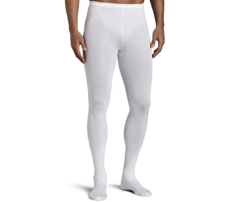 Capezio MEN'S tights, pánské baletní punčocháče - Bílá Capezio MEN'S tights, pánské baletní punčocháče - Bílá