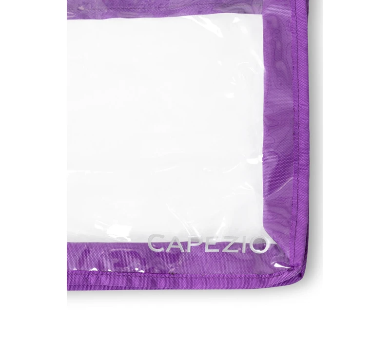 Capezio, obal na taneční oblečení s barevným lemováním - Fialová - purple