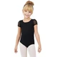 Capezio puff sleeve keyhole back leotards, dětský dres