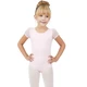 Capezio puff sleeve keyhole back leotards, dětský dres - Růžová Capezio