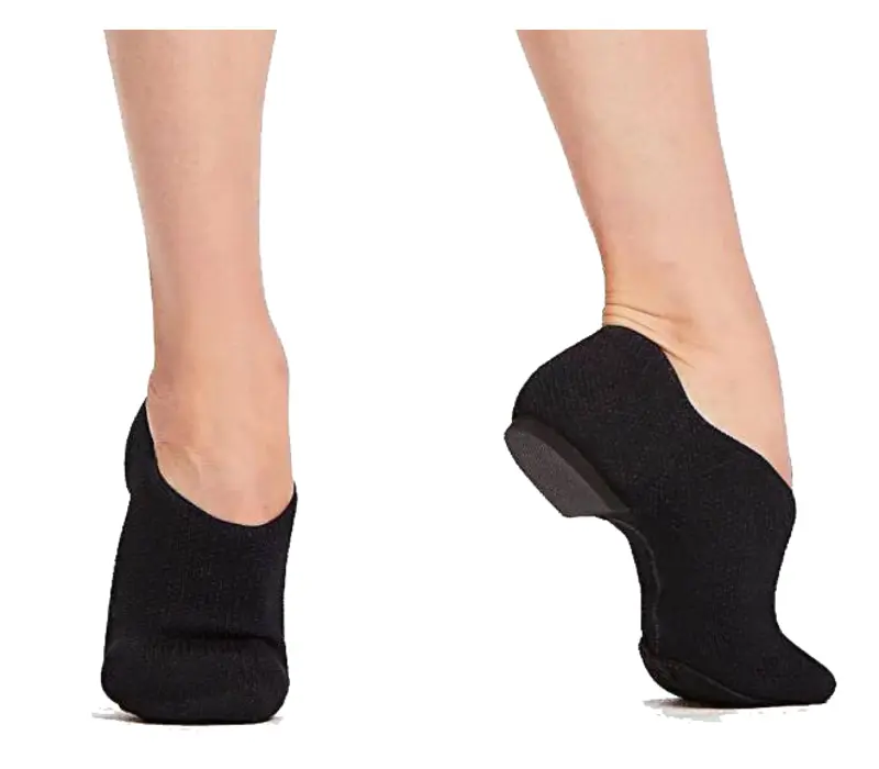 Capezio Pure Knit Jazz Shoe, taneční obuv - Černá