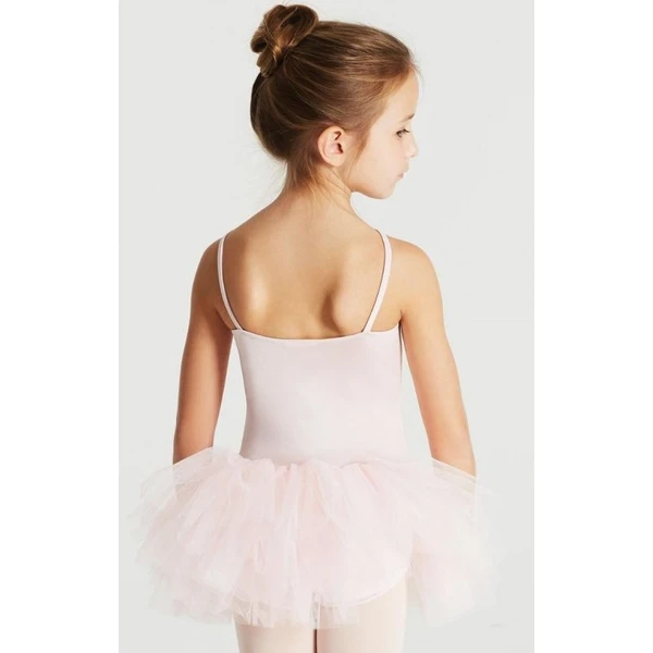 Capezio Ruffle Yoke, dětský dres s tutu sukýnkou