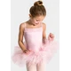 Capezio Ruffle Yoke, dětský dres s tutu sukýnkou