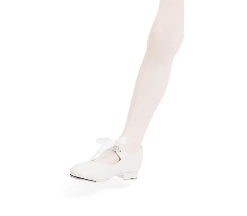 Capezio Shuffle, stepky pro děti - Bílá