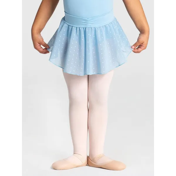 Capezio Swiss dot cinch, sukýnka s puntíky
