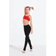 Capezio Camisole Bra Top, sportovní podprsenka - Červená - red