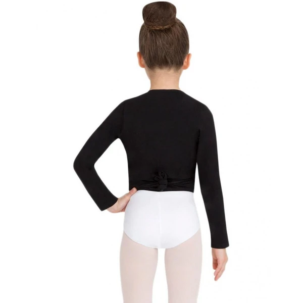 Capezio Tactel wrap top, dětský top na zahřátí