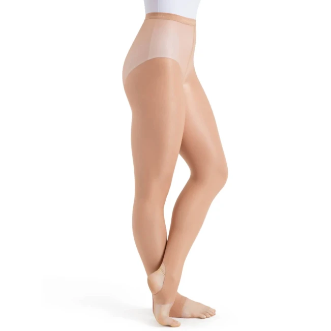 Capezio ultra shimmery, lesklé třmenové punčocháče Capezio ultra shimmery, lesklé třmenové punčocháče