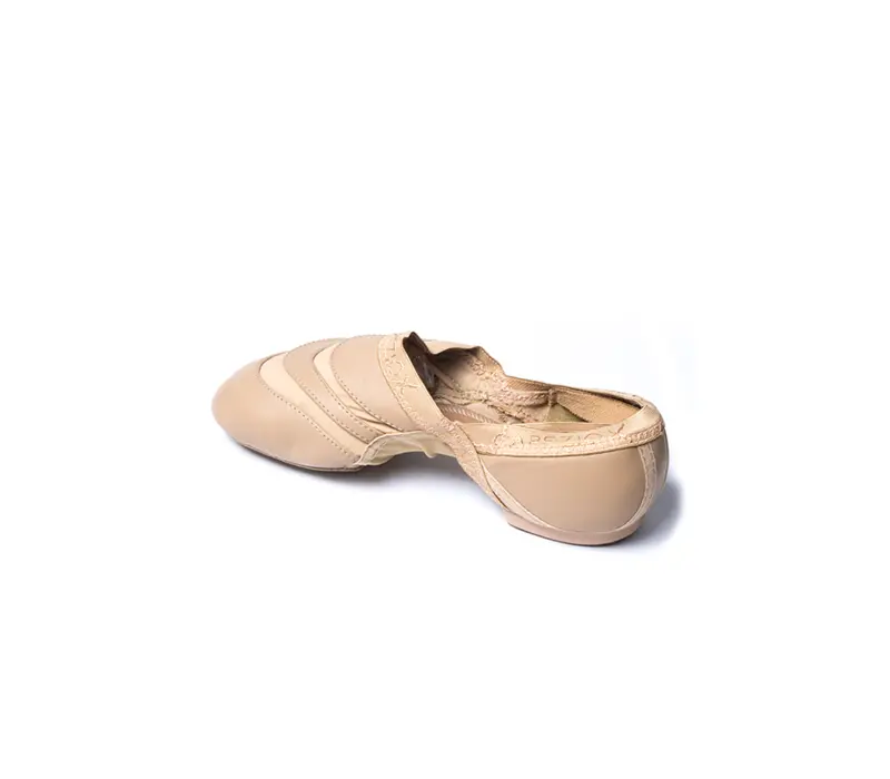 Capezio Freeform FF05, taneční obuv - Hnědá caramel Capezio