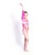 Capezio Gymnastics Arch Back, gymnastický dres - Capezio Laser světle růžová