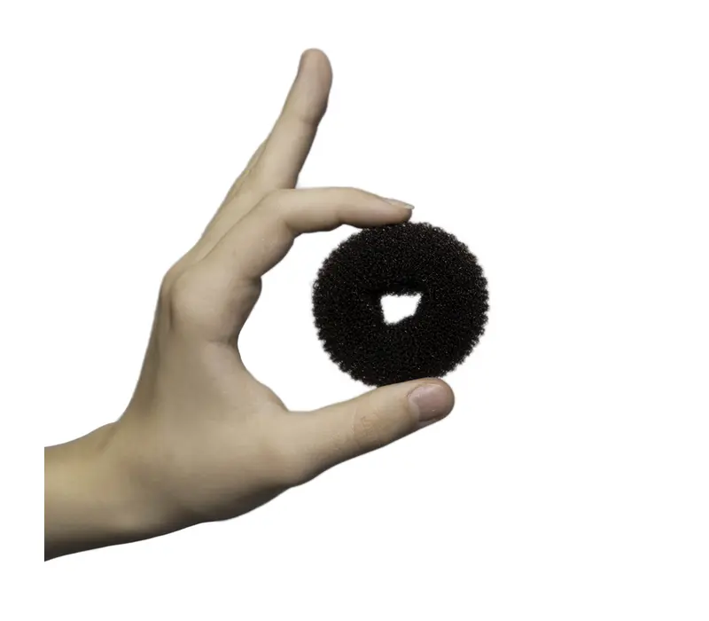 Dansez Vous hair donut, držák drdolu S - Hnědá