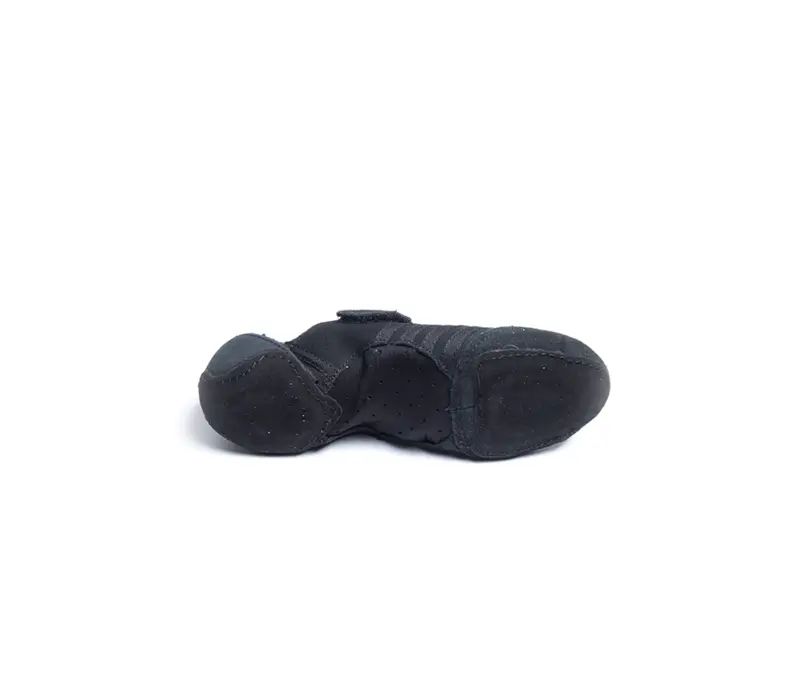 Capezio Jag, dámské jazzovky se semišovou podrážkou  Capezio Jag, dámské jazzovky se semišovou podrážkou - Černá