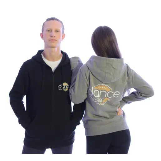 DanceMaster trainig hoodie, pánská mikina na zips