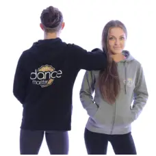 DanceMaster trainig hoodie, mikina na zips