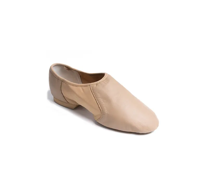 Bloch neo-flex slip on, jazzová obuv - Tělová - tan