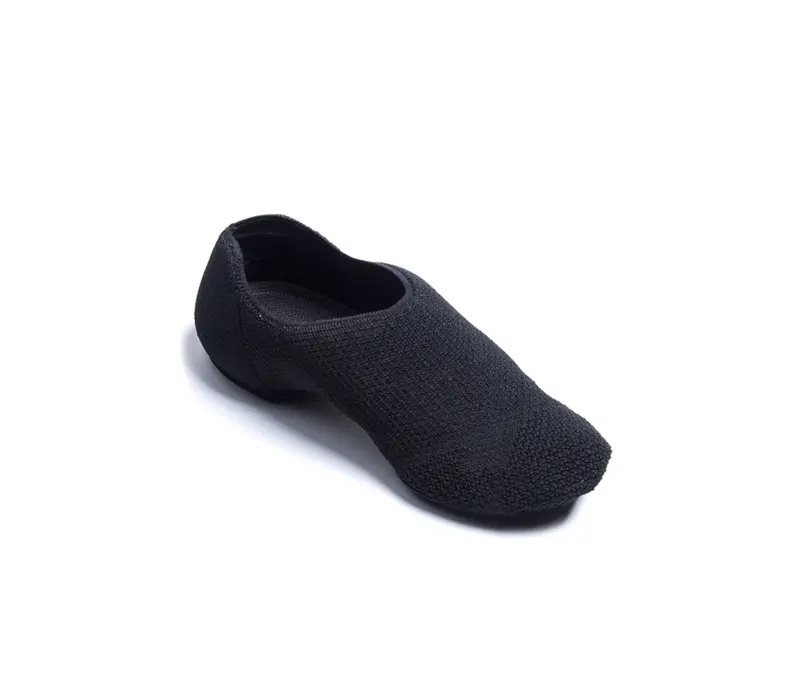 Capezio Pure Knit Jazz Shoe, taneční obuv - Černá