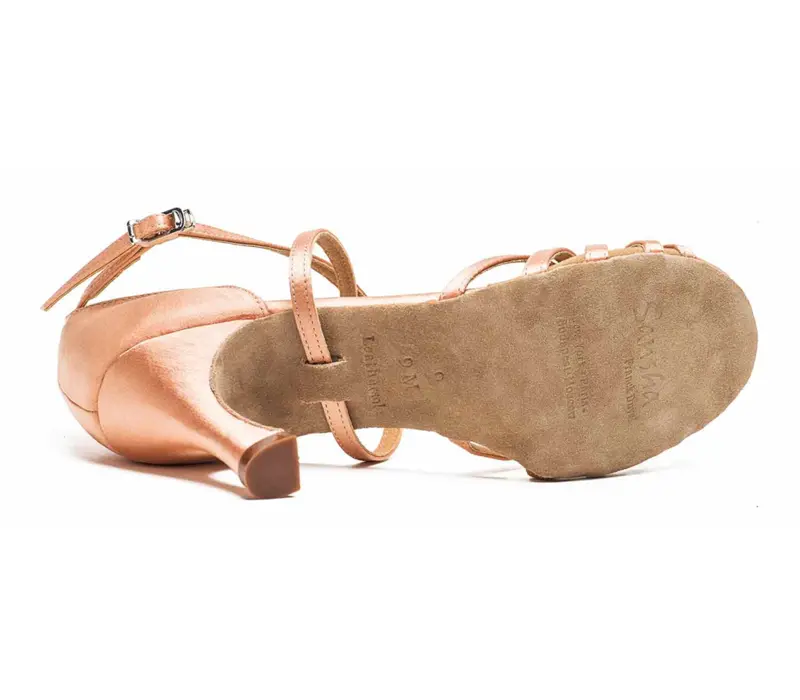 Sansha Barbara, boty na latinskoamerický tanec - Tělová světle Sansha