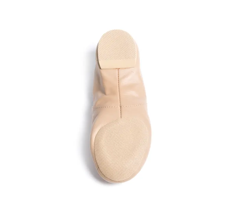 Capezio Show Stopper Jazz, dětské jazzovky - Hnědá caramel Capezio