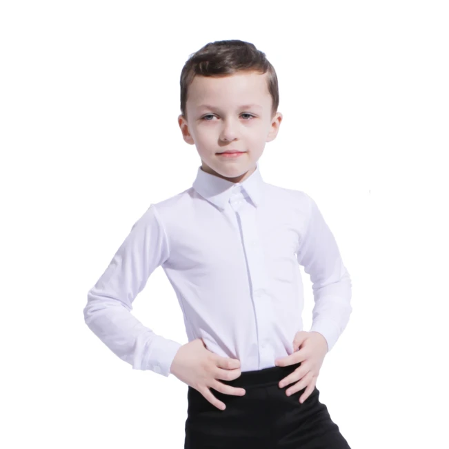 Košile na společenský tanec basic pro kluky Košile na společenský tanec basic pro kluky