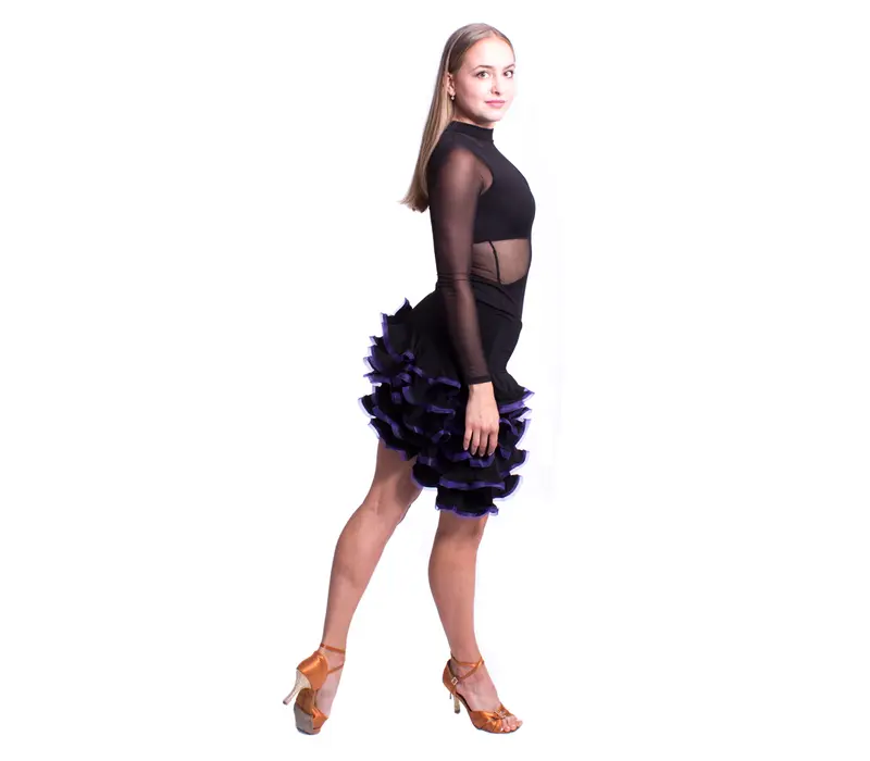 Dámská sukně na latino Pro - Fialová - purple