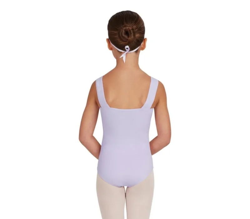 Capezio Leotard, dětský dres na široká ramínka  - Fialová lavender Capezio